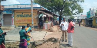 அரியநாயகிபுரத்தில் அதிகாரிகள் ஆய்வு