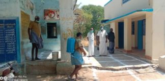 கொரொனா தடுப்பிற்கு ஆயர்தர்மம் ஊராட்சி தயார்