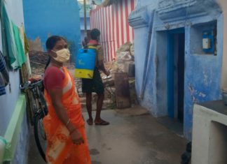 இடைவிடாது பணி செய்யும் அயன்கரிசல்குளம் ஊராட்சி தலைவி