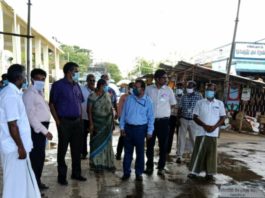 இருக்கன்குடி கோவிலில் மாவட்ட ஆட்சியர் ஆய்வு