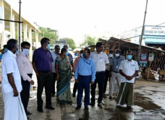 இருக்கன்குடி கோவிலில் மாவட்ட ஆட்சியர் ஆய்வு