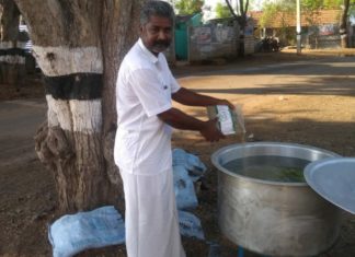 இருக்கன்குடி ஊராட்சியில் கபசுர குடிநீர்