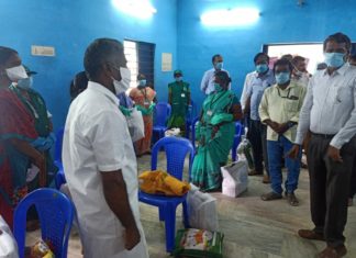 இருக்கன்குடி ஊராட்சியில் மாவட்ட ஆட்சித் தலைவர்