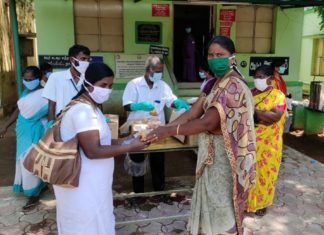 குன்னூர் ஊராட்சியில் கொரொனா தடுப்பு பணிகள்