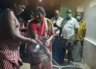 மம்சாபுரம் ஊராட்சியில் கொரொனா வைரஸ் தடுப்பு பணிகள்