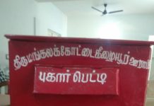 திருமலக்கோட்டை கீழையூர் ஊராட்சியில் புகார் பெட்டி
