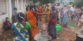 சிவகங்கை ஆ.தெக்கூரில் கபசுர குடிநீர்