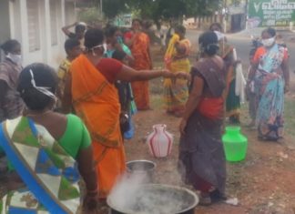 சிவகங்கை ஆ.தெக்கூரில் கபசுர குடிநீர்