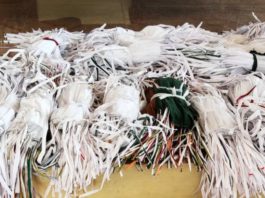 ஆ.தெக்கூரில் ஆயிரம் பேருக்கு முக கவசம்