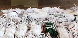 ஆ.தெக்கூரில் ஆயிரம் பேருக்கு முக கவசம்