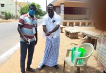 வடசேரி பஞ்சாயத்தில் கொரொனா தடுப்பு முயற்சி