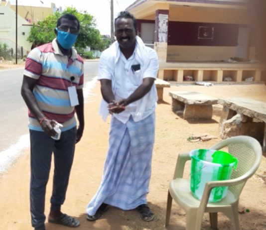 வடசேரி பஞ்சாயத்தில் கொரொனா தடுப்பு முயற்சி