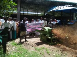 உழவர் உற்பத்தி குழுக்களுக்கு பண்ணை இயந்திரம் வழங்கல்