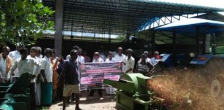 உழவர் உற்பத்தி குழுக்களுக்கு பண்ணை இயந்திரம் வழங்கல்