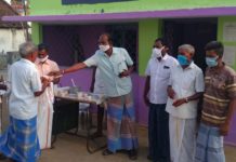 ஒகளூர் ஊராட்சியில் கபசுர குடிநீர் விநியோகம்