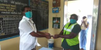 வைட்டமின் மாத்திரைகளை வழங்கிய பாதூர் ஊராட்சி