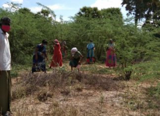 பணிகளை தொடரும் இருக்கன்குடி ஊராட்சி