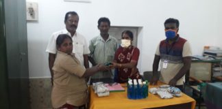 பணி செய்த பஞ்சாயத்திற்கே தலைவியான துப்புரவு தொழிலாளி