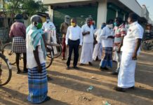 கொரொனா தடுப்புப்பணியை தொடரும் வடசேரி ஊராட்சி