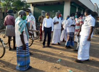 கொரொனா தடுப்புப்பணியை தொடரும் வடசேரி ஊராட்சி