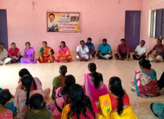 மந்திதோப்பு ஊராட்சியில் தொழிலாளர் தின கிராமசபை