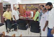 அரியலூர் மாவட்ட ஆட்சியருடன் ஊராட்சி செயலாளர்கள் சங்க நிர்வாகிகள் சந்திப்பு