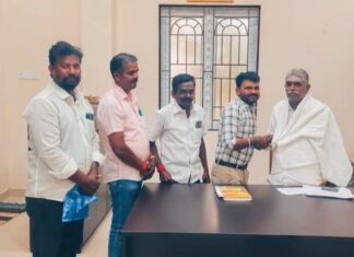 சிவகங்கை மாவட்ட உதவி இயக்குநர்(தணிக்கை) பதவி ஏற்பு