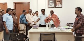 திருநெல்வேலி மாவட்ட ஊரக வளர்ச்சித்துறை அதிகாரிகளுடன் சந்திப்பு