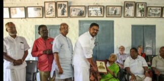 உயரிய விருது பெற்ற முன்னாள் ஊராட்சி மன்ற தலைவர்