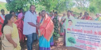 முடியனூரில் மரக்கன்றுகள் நடும் விழா