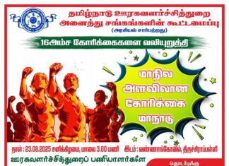 திருச்சி மாநில மாநாடுக்கான பூமி பூஜை-நிர்வாகிகள் பங்கேற்பு