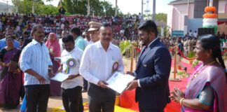 நெல்லை மற்றும் விருதுநகரில் விருது வழங்கல் -சுதந்திர தினம்